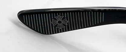 Chrome Hearts Vagillionaire II BK Black Optical Eyeglasses-Unworn-Full Kit-Japan