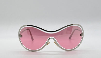 Chanel 4030 Y2K VINTAGE Shield Sunglasses Pink Lens Collector-Rare