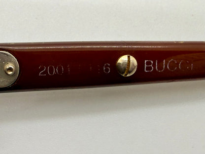 BUCCI 2001/116 Vintage French Sunglasses with Original Glass Lenses