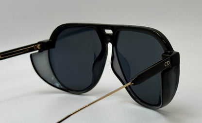 Deadstock Dior Club 3 08AIR 61mm Sunglasses-Full Kit with Case & Card-Unworn