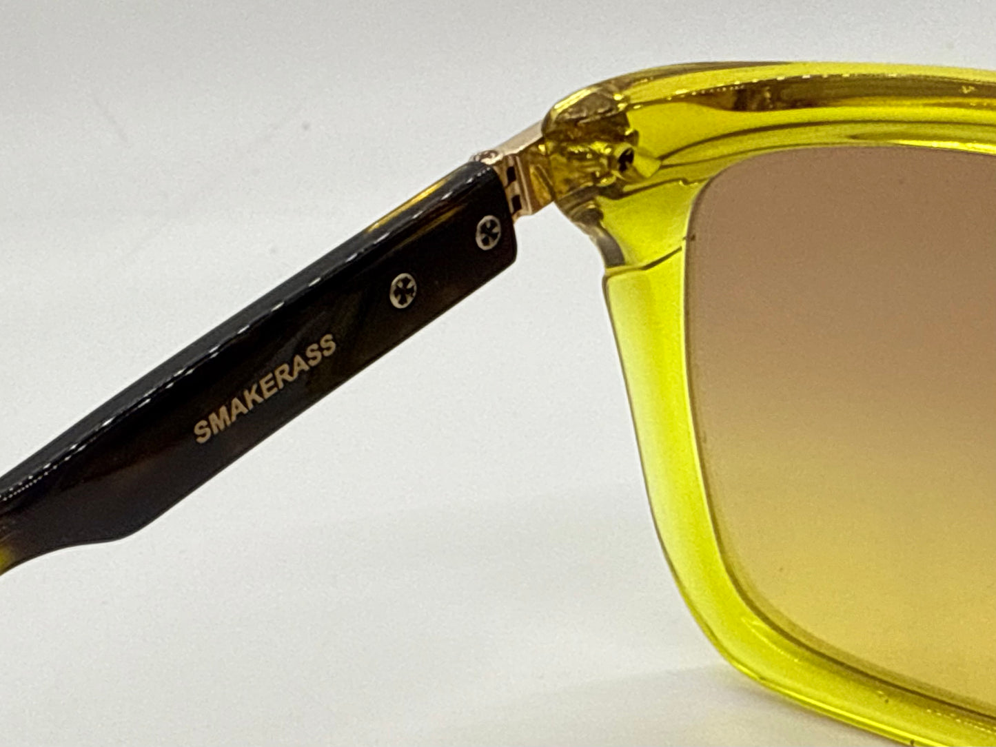 Chrome Hearts SMAKERASS GS-DT Yellow/Tortoise-Zeiss Lenses-Full Kit-New-57mm