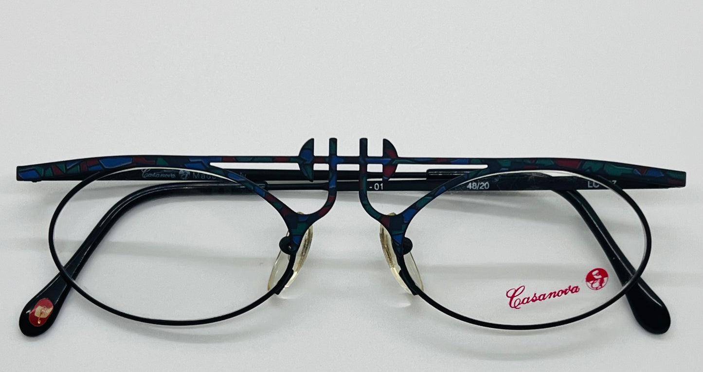 Vintage Casanova LC-27 C.1 - New/Old Stock Eyeglasses Frame - Made in Italy