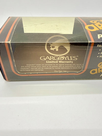 Gargoyles Eye Armor Pro-tec USA-VINTAGE Shield Sunglasses NOS + Case