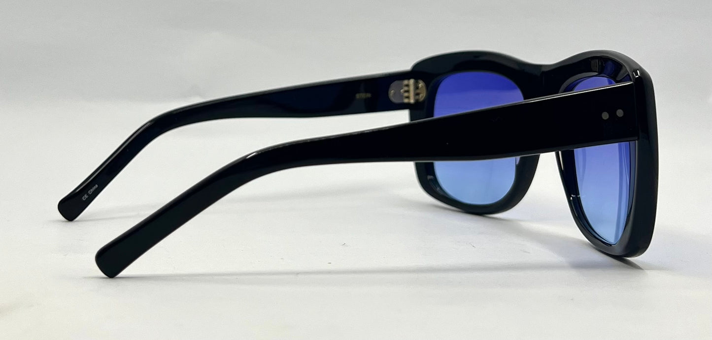 GUISE by Benjamin STEIN Sunglasses-New Blue Gradient Custom Lenses-Unworn-Japan