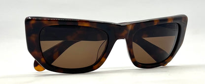BENJAMIN “B. Ray”-Polarized Tortoise Sunglasses-Unworn-Japan