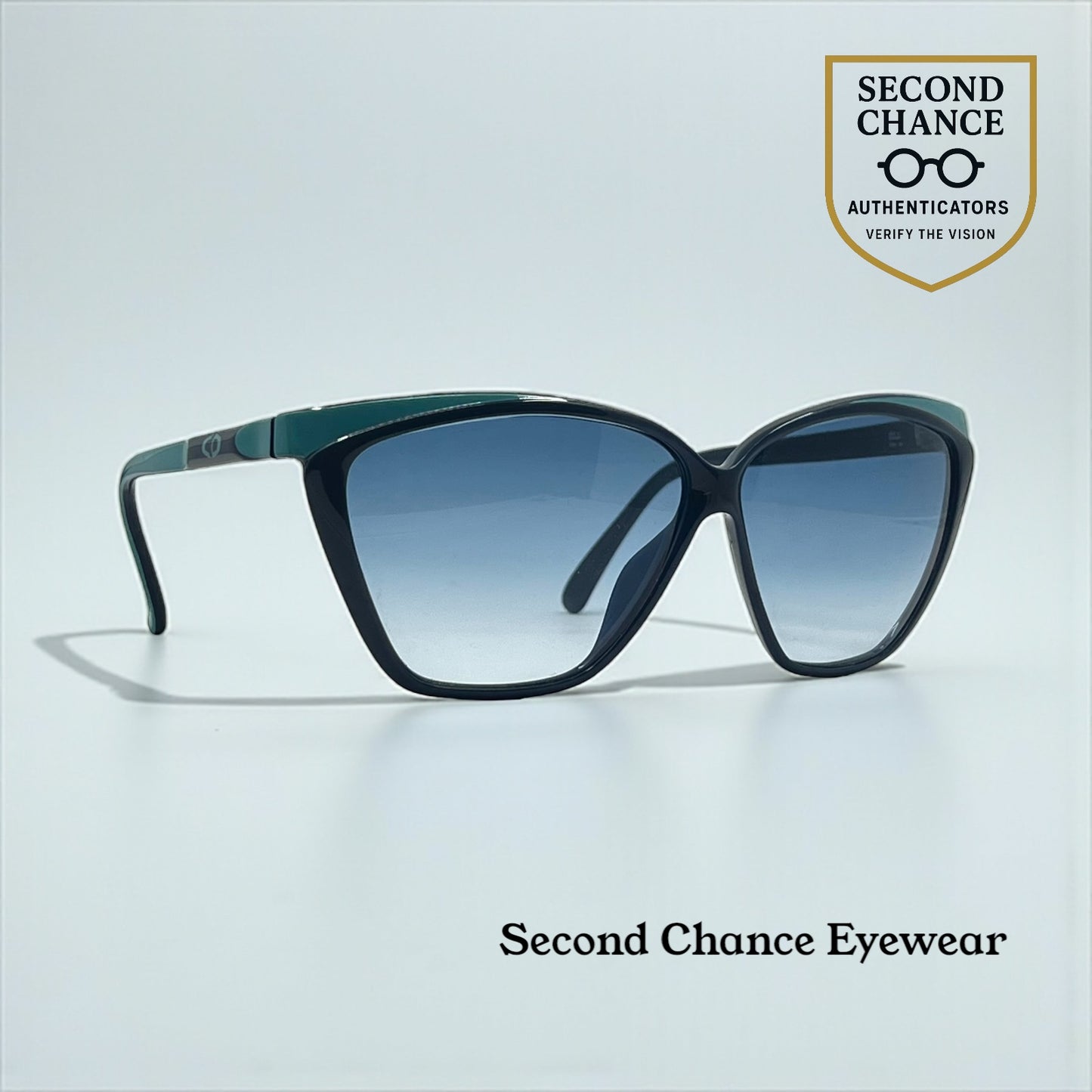 Christian Dior Optyl VINTAGE Sunglasses Blue Gradient Lenses Unworn