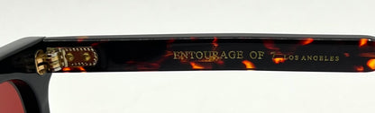Entourage of 7 Harrison Sunglasses w/New Solid RedTinted aCustom Lenses– Full Kit-New/Unworn