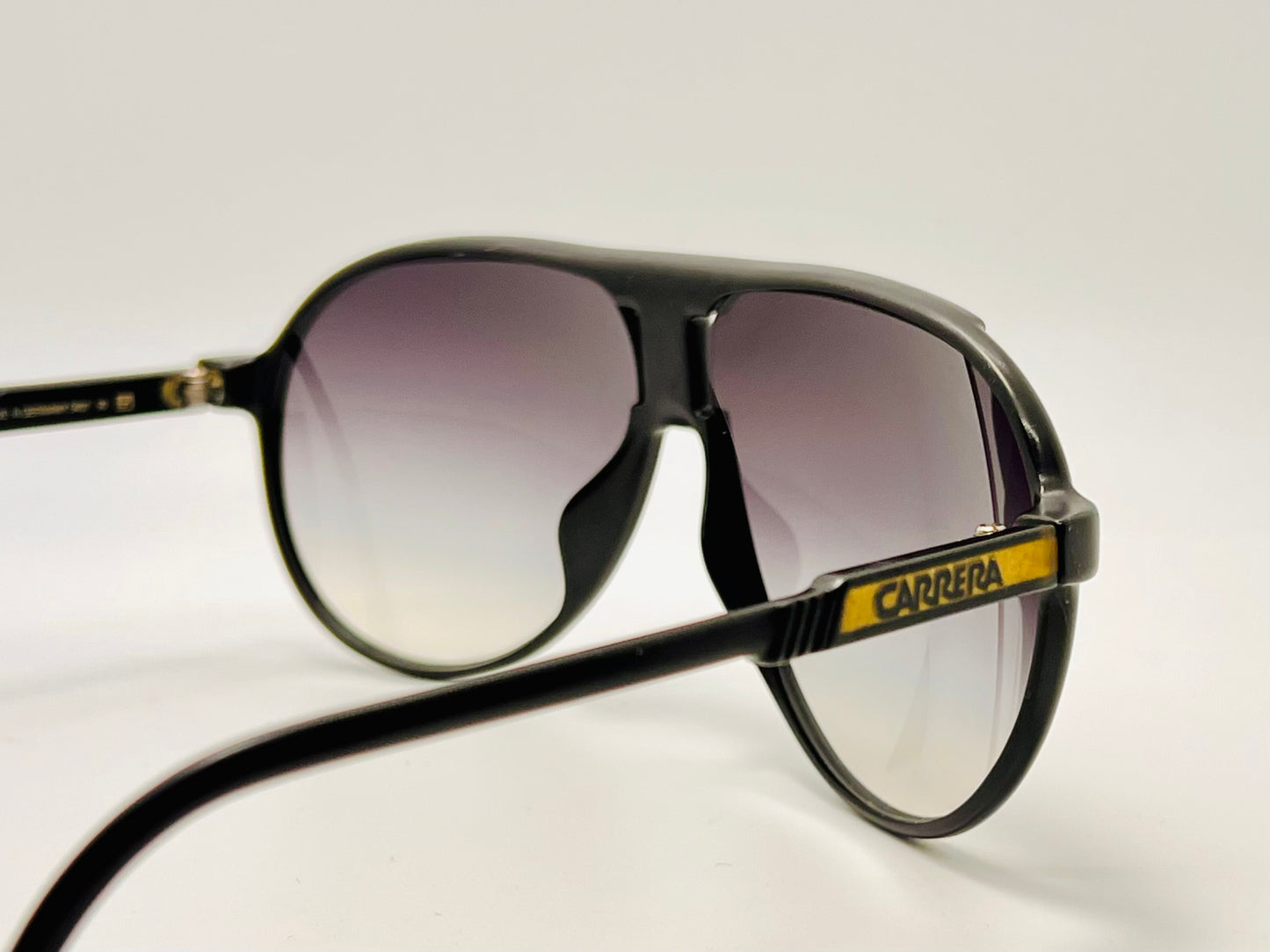 1980s Carrera 5407 Champion Aviator Sunglasses Restored w/ Custom Grey Lenses