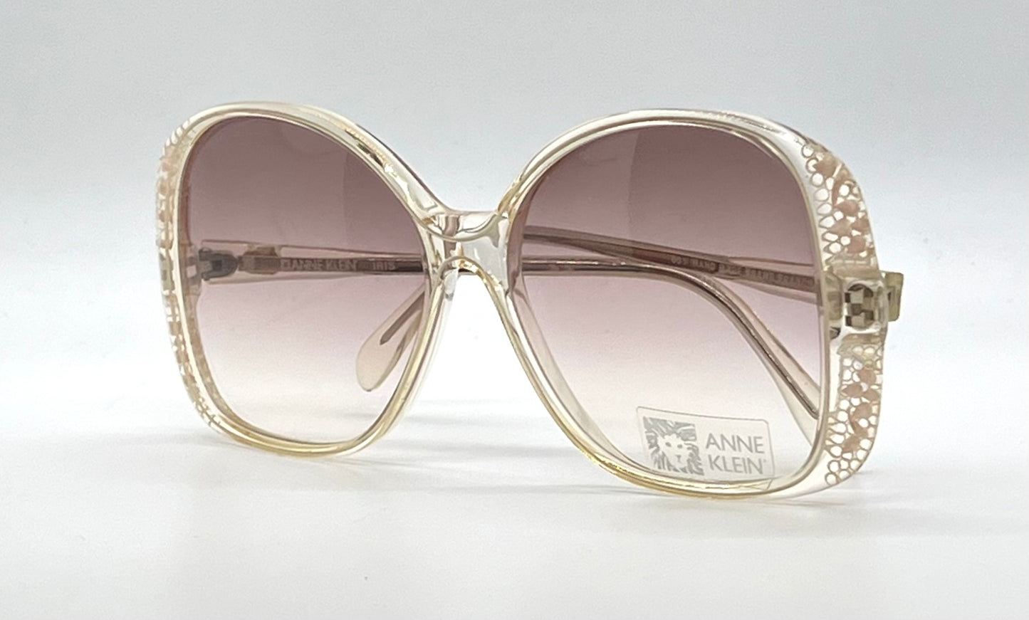 Anne Klein Tris 801 Handmade France-Vintage/NOS-Original Gradient Sunglasses
