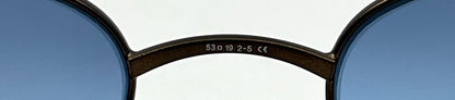GUCCI GG 1645 4XG Vintage Sunglasses w/New Blue Gradient Custom Tinted Lenses-UNWORN