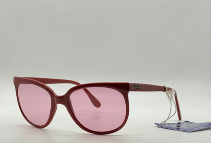 Ray-Ban CATS 1000 Red 1980s-B&L Changeable Rose Lenses-Vintage-France-UNWORN