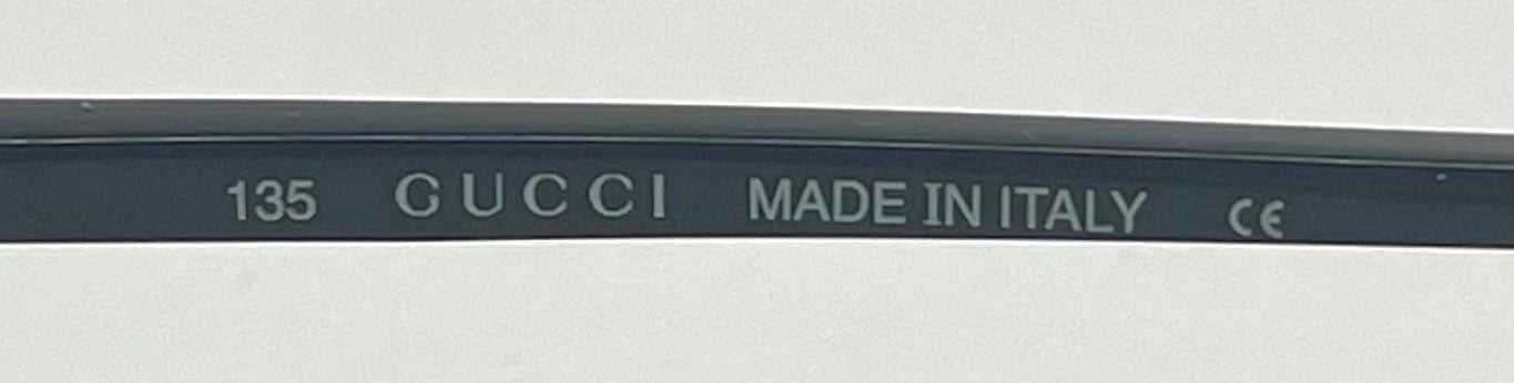 Gucci GG1668 836 Y2K Vintage Oval Sunglasses w/New Custom Light Blue Lenses