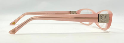 bebe Luminous Pink Optical Frames 51-15-135 Deadstock Unworn Y2K