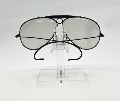 Ray-Ban Vintage Outdoorsman II-Black Aviator-Photochromic Lenses-62mm