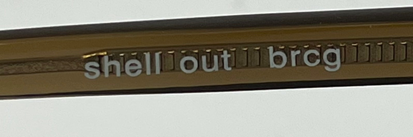 BLINDE by Richard Wilson Shell Out BRCG Japan Oversized Aviator Sunglasses