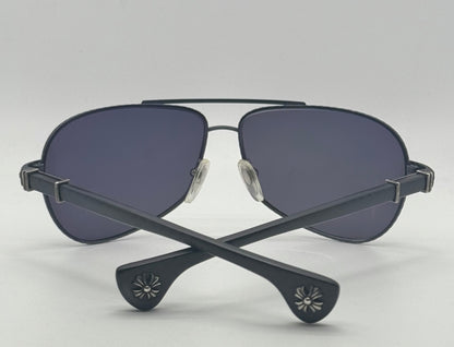 Chrome Hearts Grand Beast II Sunglasses – Frost Mirror Lenses – Full Kit – Rare