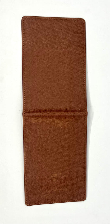 Louis Vuitton VINTAGE Leather Passport Holder Made in France 1970s 1980s