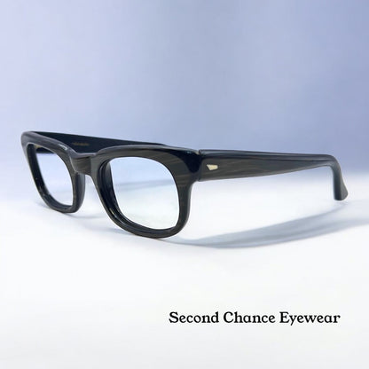 1950s Black Horn-Rim Eyeglass VINTAGE Frames – Collectors Condition-Ready for Lenses