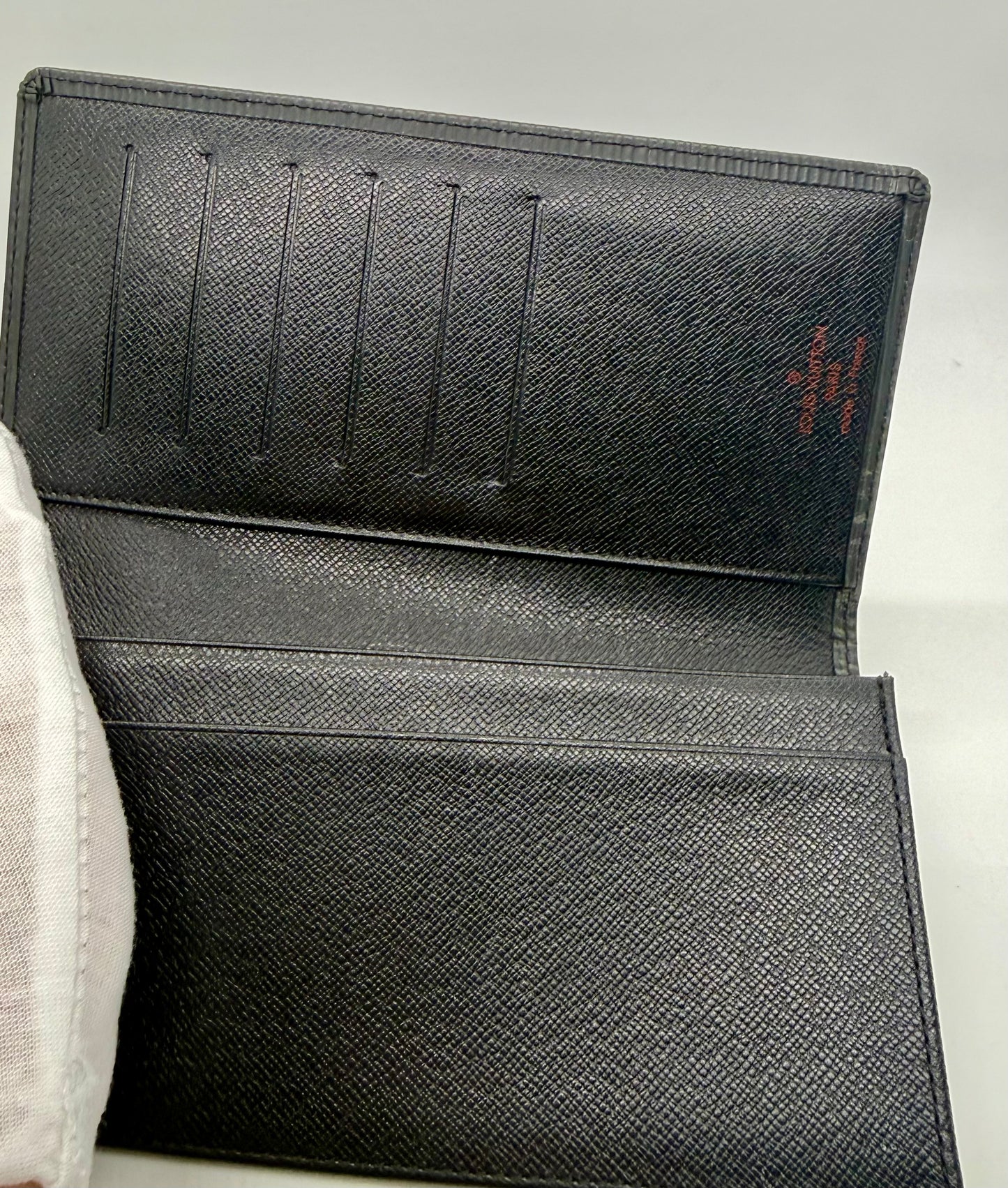 Louis Vuitton Epi 707 Noir Long Wallet 2006 Vintage France
