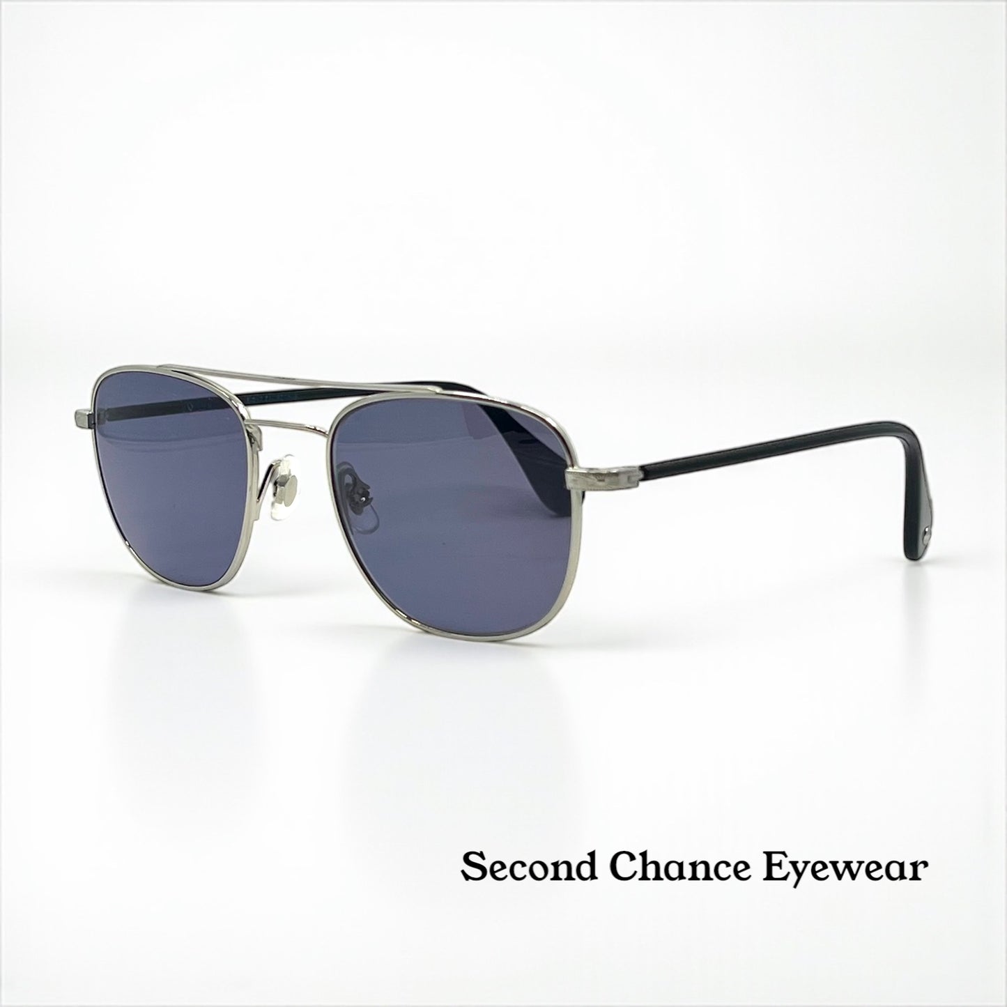 Garrett Leight Club House II SVBK Deadstock Sunglasses Full Kit-51mm