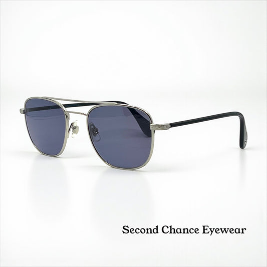 Garrett Leight Club House II SVBK Deadstock Sunglasses Full Kit-51mm