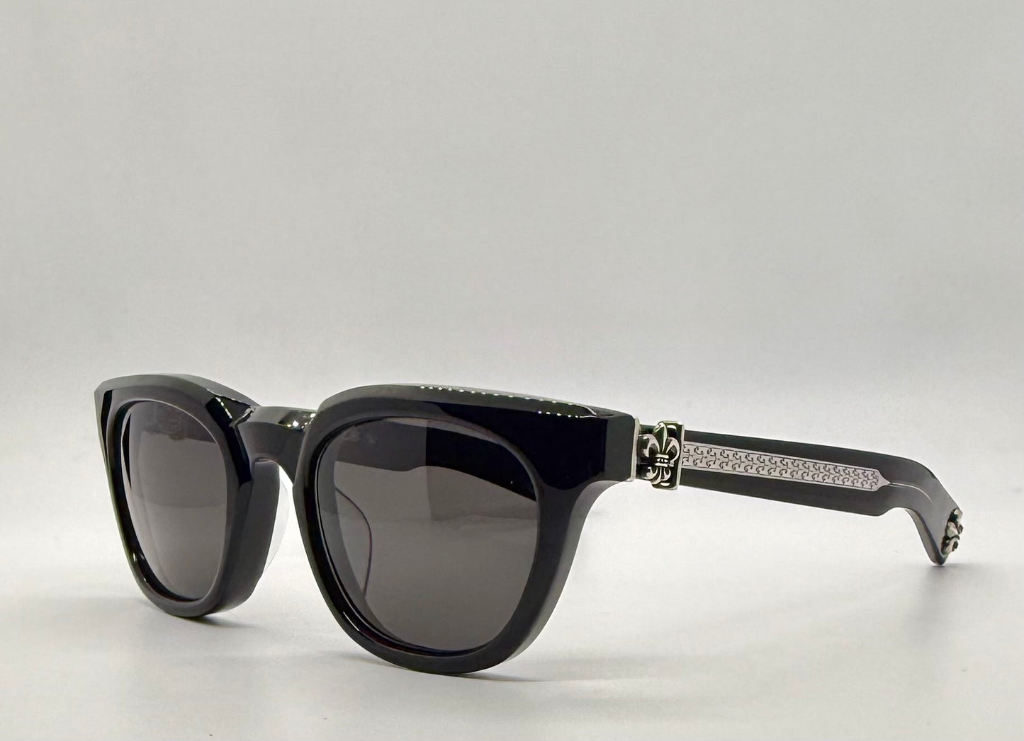 Chrome Hearts Penetranus Rex BK 49-25-143 Sunglasses Full Kit Japan Zeiss Lenses