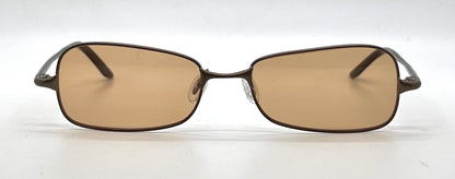 Prada VPR 72C-Y2K Bronze Sunglasses-New Solid Amber Custom Lenses-Italy