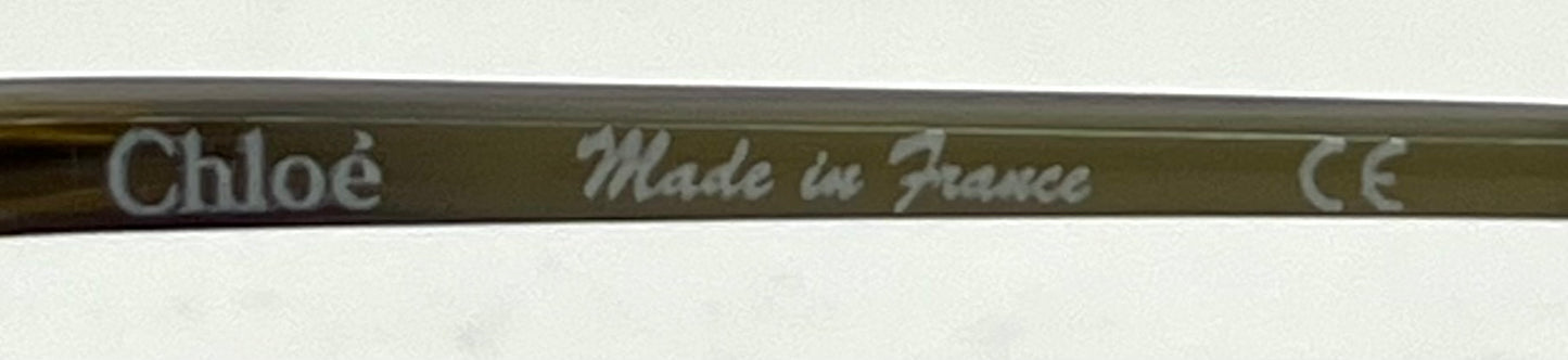 Chloé CL1105 Y2K Vintage Sunglasses w/New Solid Purple Custom Lenses-France