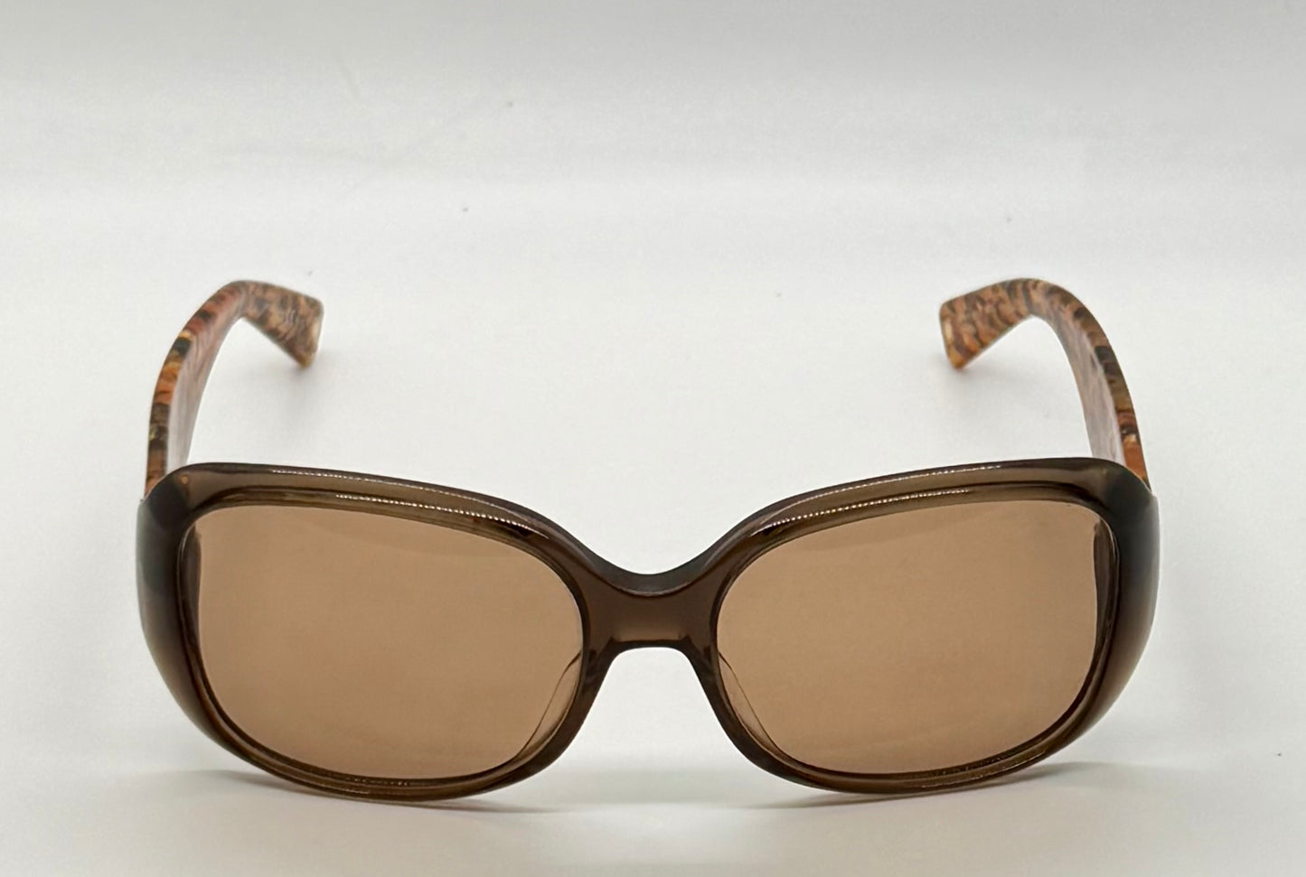 Christian Dior Flannelle 5 Vintage Sunglasses w/New Solid Brown Custom Tinted Lenses-Germany-56mm
