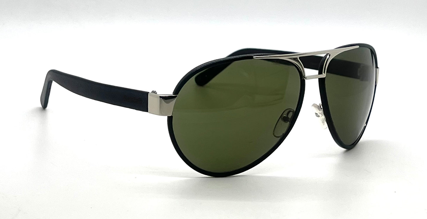 Belstaff Howard Hughes Series BS 30-Vintage Aviator Sunglasses-Unworn Deadstock/Full Kit