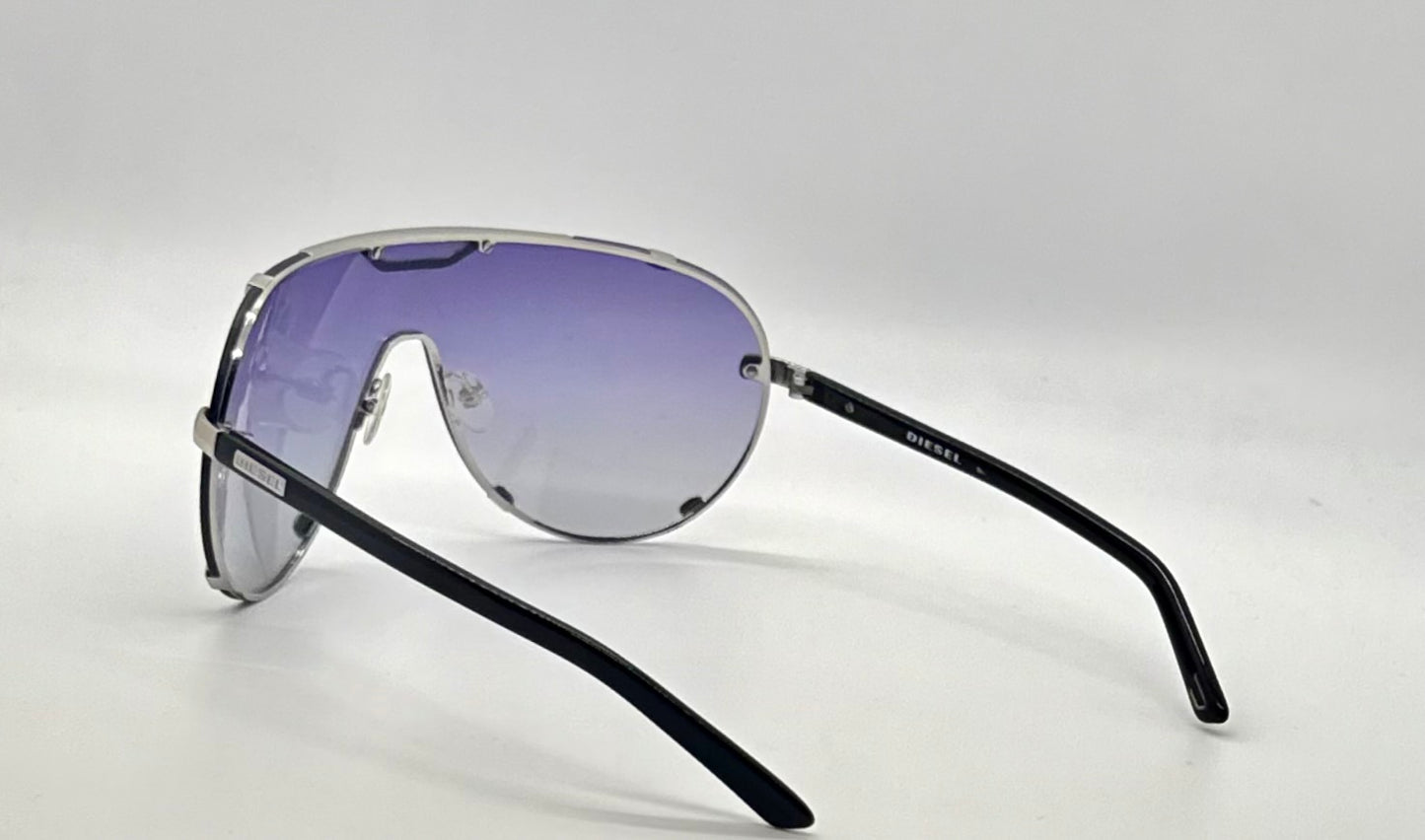 Diesel DS0071 84JVK Shield Sunglasses-Unworn Deadstock-Full Kit