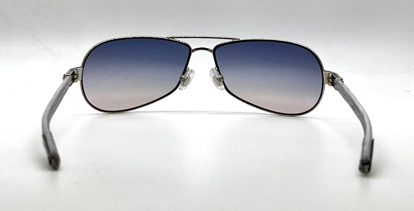 Chrome Hearts LITTLE RED RIOT-White Leather-NEW Zeiss Custom Gradient Lenses-Full Kit