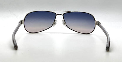 Chrome Hearts LITTLE RED RIOT-White Leather-NEW Zeiss Custom Gradient Lenses-Full Kit