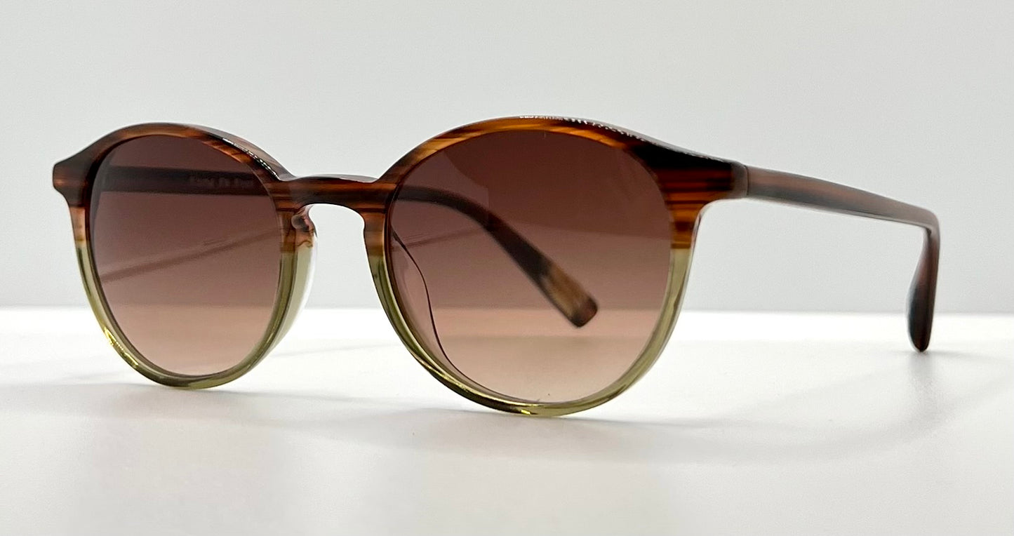 Kung Fu Eyes by Eve D – Model SCOTT 1060 – Handmade in Germany w/New, Custom Brown Gradient Lenses