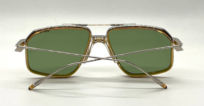 Jacques Marie Mage JAGGER DECADE in ELECTRUM-Titanium Sunglasses-Ltd 150-Full Kit
