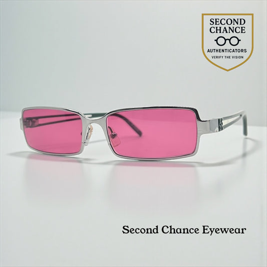 GF Ferre FF06502 Vintage Sunglasses – Unworn – New Pink Second Chance Customs Lenses