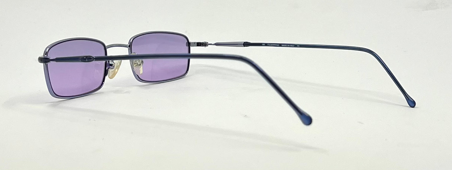 Valentino V5233 H92 Y2K Vintage Sunglasses-New Violet Day/Night Tinted Custom Lenses