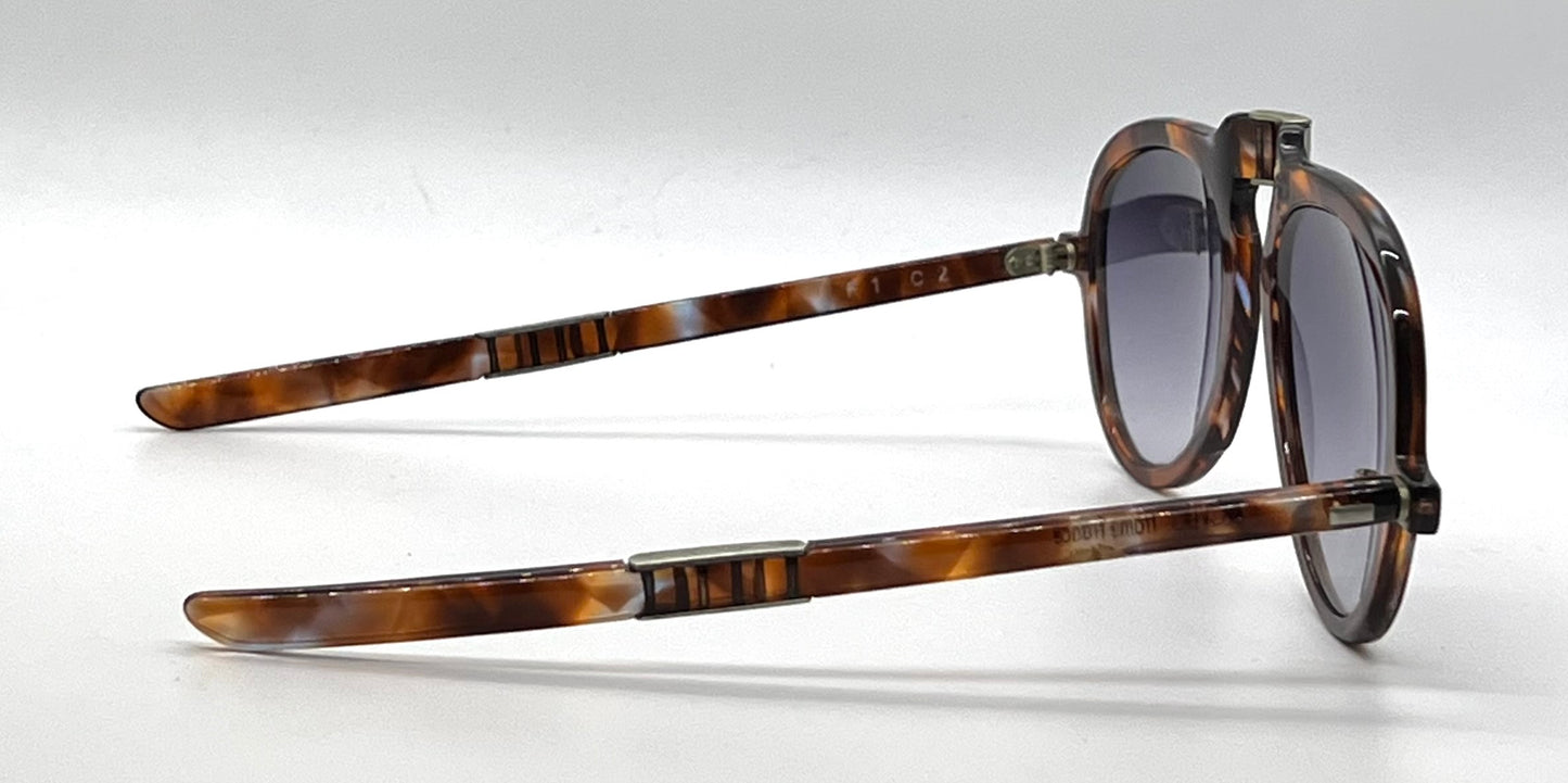 Revue F1 C2-Vintage Folding Sunglasses-New/Custom Lenses-France