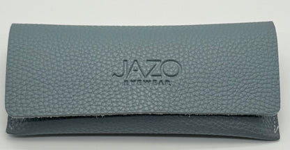 JAZO Sunglasses-Bold Square Sunglasses – Black Acetate with Green Gradient Lenses-Brand New