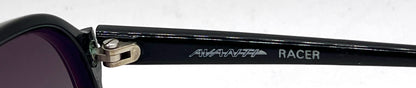 Avanti Racer Col.14 Vintage Black Pilot Sunglasses Unworn/Original-Handmade Italy