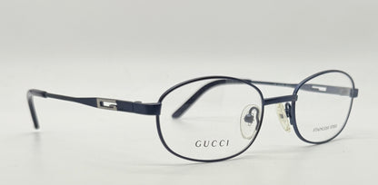 GUCCI GG1636 6XG-Blue Oval Optical Frames VINTAGE-Unworn-50mm