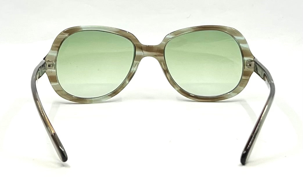 OWE 224-40 VINTAGE Sunglasses Made in Germany-Oversized Round Frame