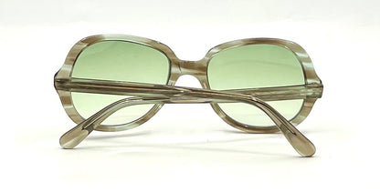 OWE 224-40 VINTAGE Sunglasses Made in Germany-Oversized Round Frame