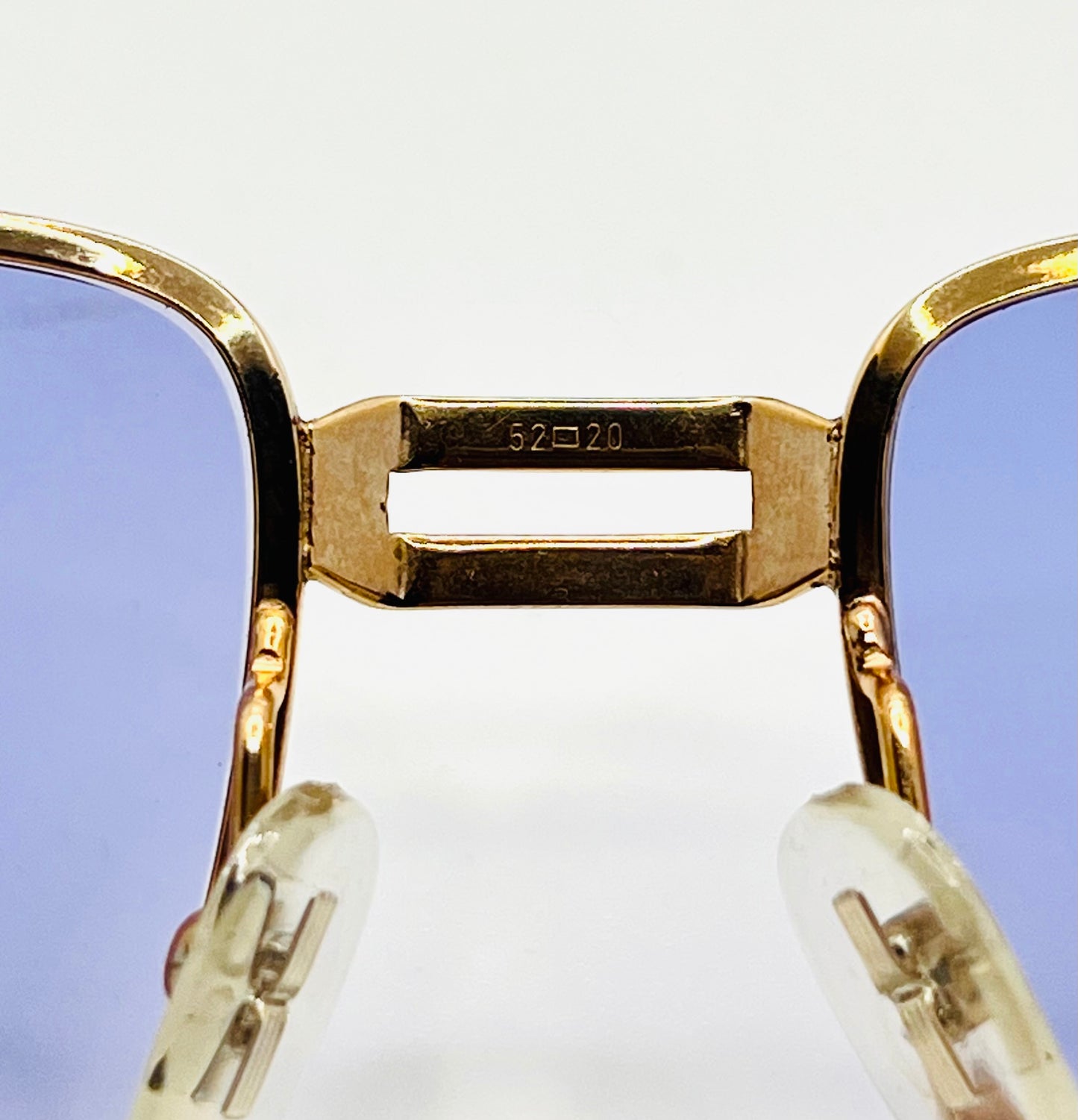 Meritad MOD.391T-Vintage Gold Frame w/New, Custom Aquaviolet Gradient Lenses-Deadstock-Germany
