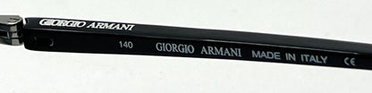 Giorgio Armani GA272-Y2K Vintage Sunglasses-New Solid Teal Custom Lenses