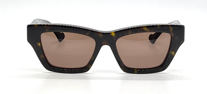 Gucci GG1753S 002 Tortoiseshell Brown Sunglasses-Unworn/Full Kit Made in Italy