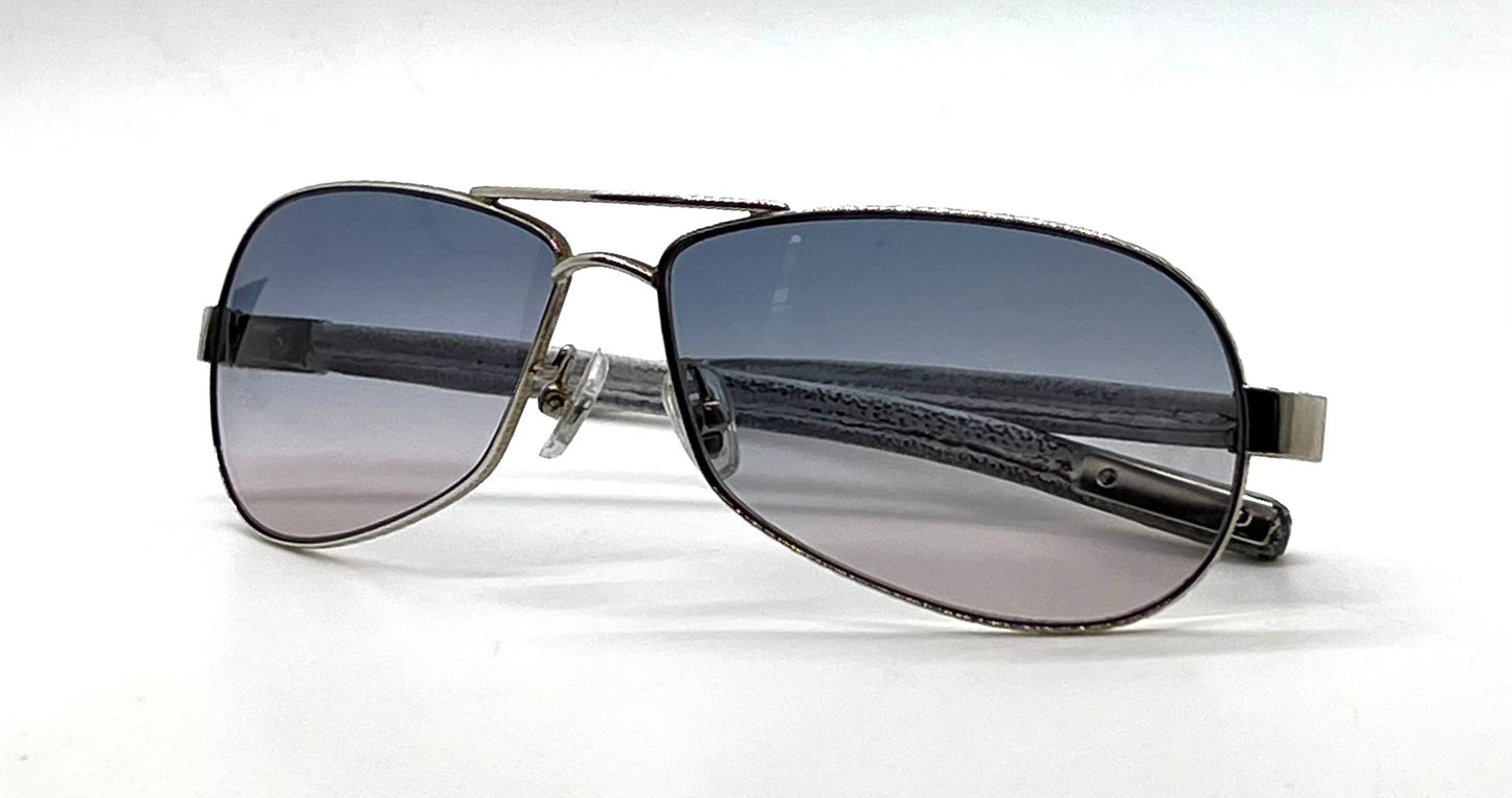 Chrome Hearts LITTLE RED RIOT-White Leather-NEW Zeiss Custom Gradient Lenses-Full Kit