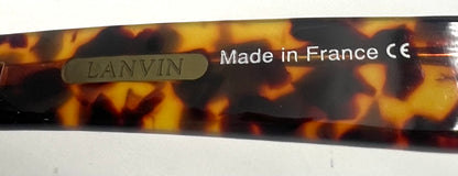 Lanvin LV 2115 C02-Vintage Tortoise Sunglasses-Made in France-Unworn
