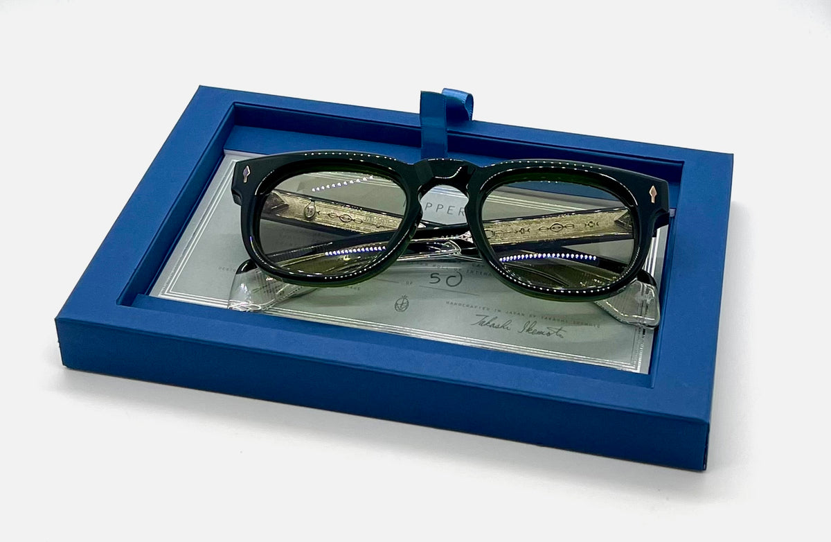 Jacques Marie Mage PEPPER in BORNEO 10yr HOPPER  Sunglasses-Unworn Full Kit-Ltd 50