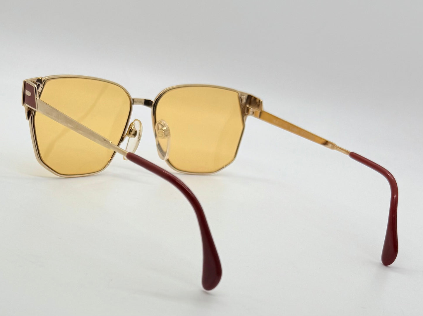 Silhouette M6114 / V6020 Vintage Sunglasses 55mm| w/New Amber Day/Night Custom Lenses | Deadstock Austria